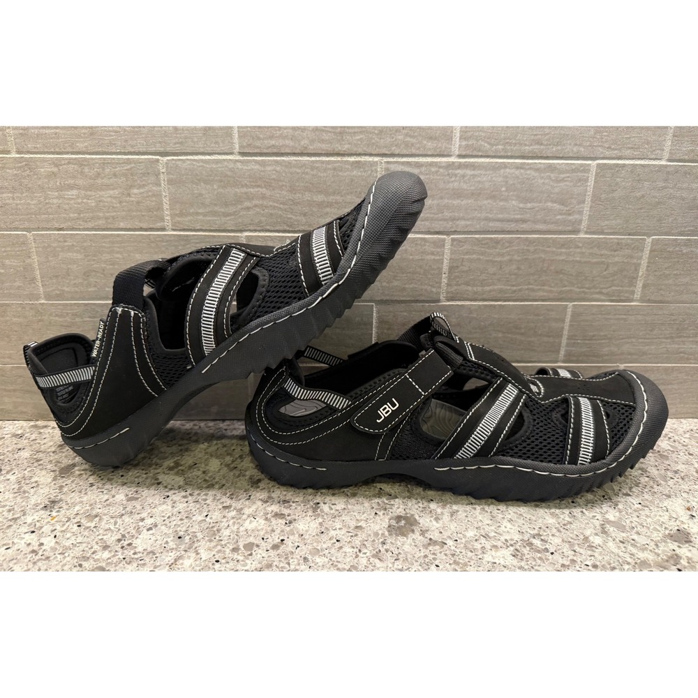 JBU Black/White Wmns NWOT Jambu Water Sandals Size 11M Gorpcore Hiking Summer - Picture 7 of 9
